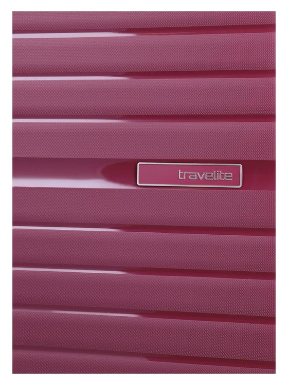 Travelite Trient L Bordeaux Suitcase Rojo