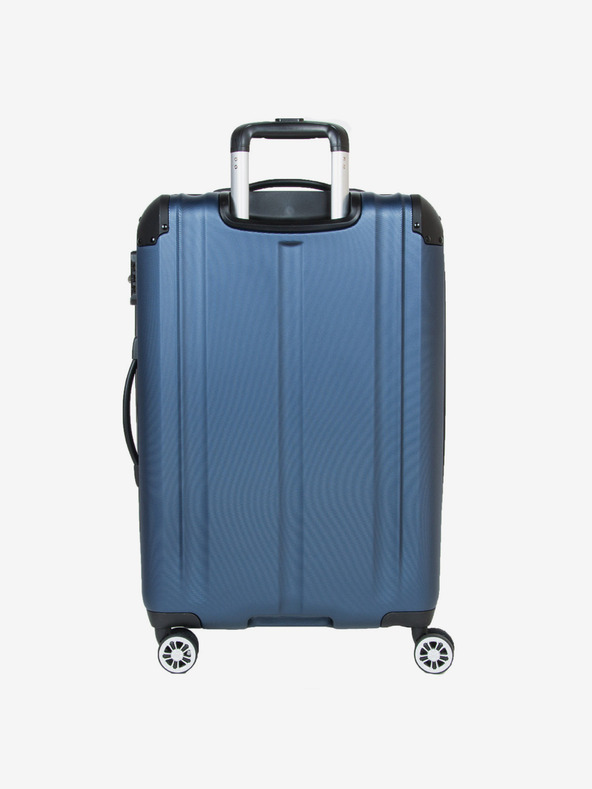 Travelite City 4w M Navy Suitcase Azul