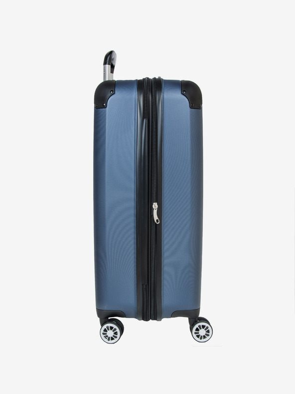 Travelite City 4w M Navy Suitcase Azul