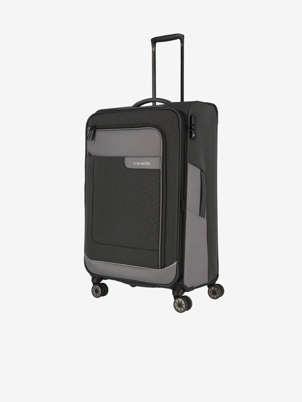 Travelite Viia 4w L Suitcase Gris