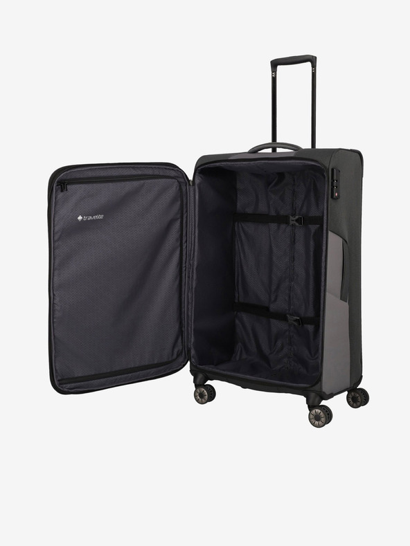 Travelite Viia 4w L Suitcase Gris