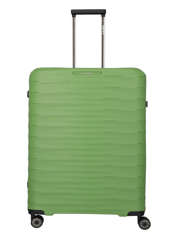 Travelite Mooby L Green Suitcase Verde