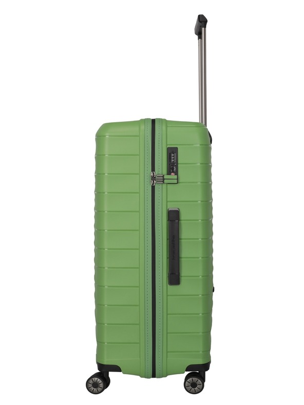 Travelite Mooby L Green Suitcase Verde