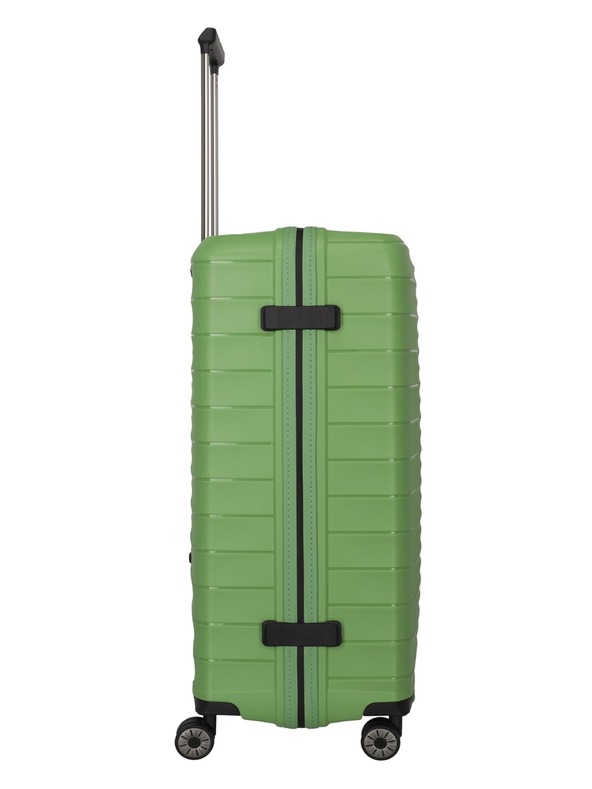 Travelite Mooby L Green Suitcase Verde