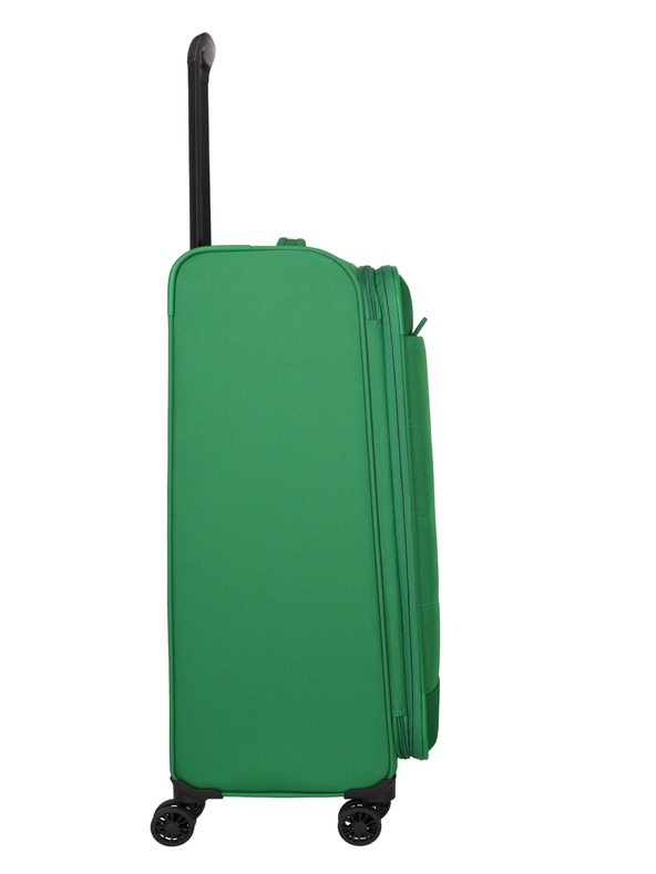 Travelite Rügen L Green Suitcase Verde