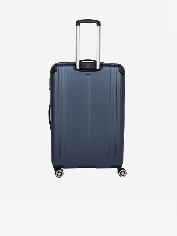 Travelite City 4w L Navy Suitcase Azul