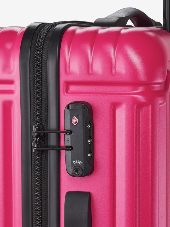 Travelite Cruise 4w M Suitcase Rosa