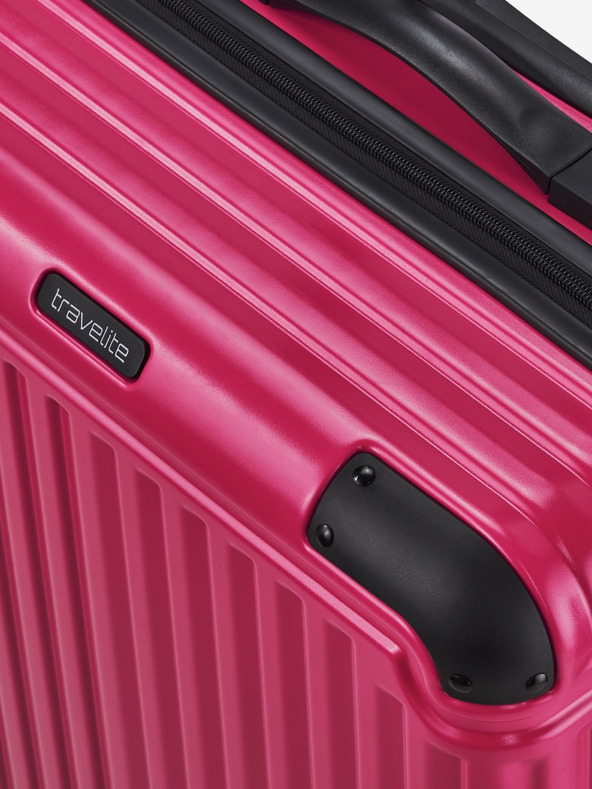 Travelite Cruise 4w M Suitcase Rosa