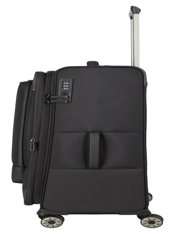 Travelite Crosslite 5.0 L Black Suitcase Negro