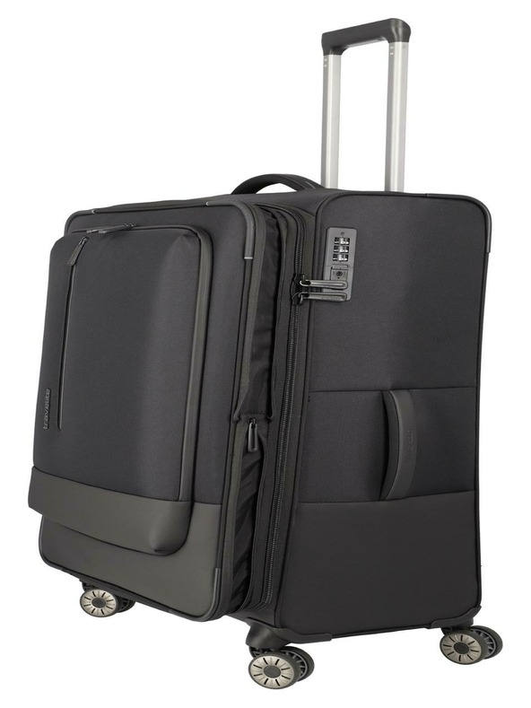 Travelite Crosslite 5.0 L Black Suitcase Negro