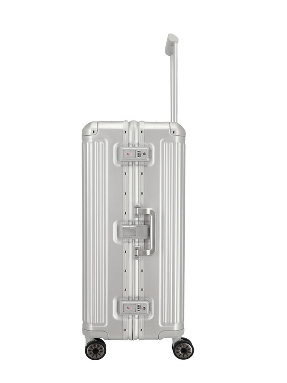 Travelite Next 2.0 L Silver Suitcase Plateado