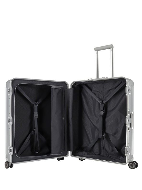 Travelite Next 2.0 L Silver Suitcase Plateado