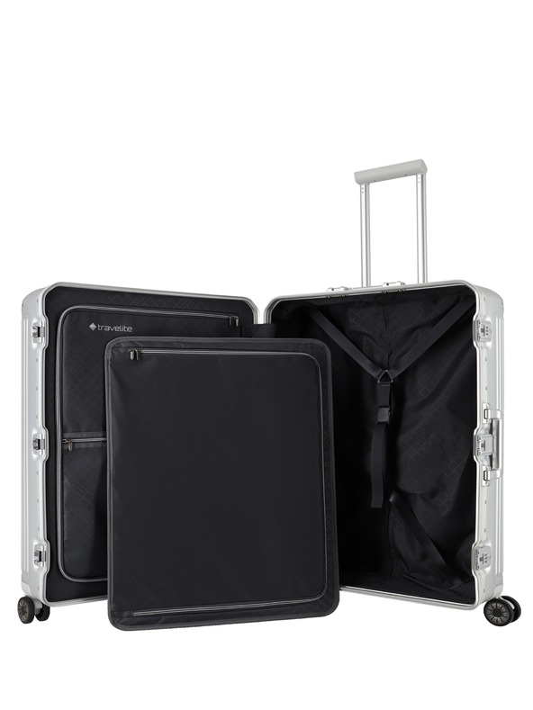 Travelite Next 2.0 L Silver Suitcase Plateado