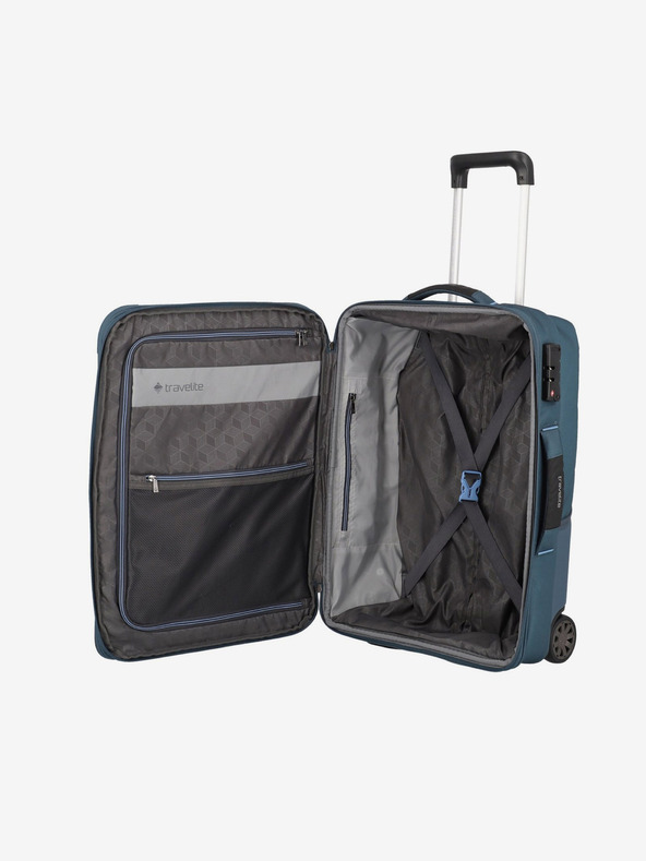 Travelite Skaii 2w S Blue Suitcase Azul