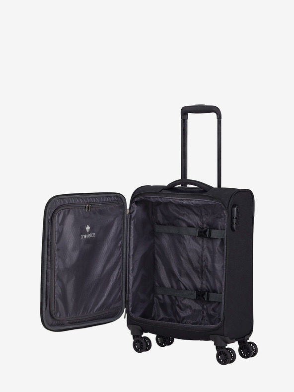 Travelite Chios S Black Suitcase Negro