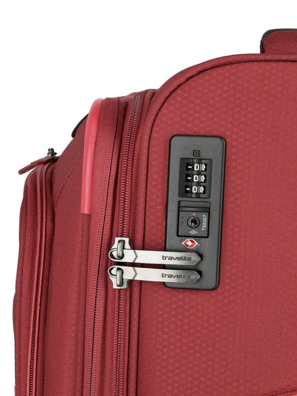 Travelite Skaii 4w M Suitcase Rojo