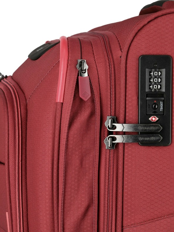 Travelite Skaii 4w M Suitcase Rojo