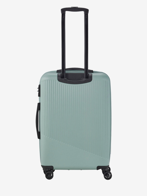 Travelite Bali M Mint Suitcase Verde