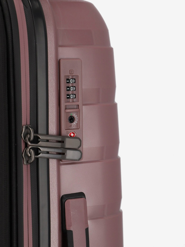 Travelite Air Base L Suitcase Rosa