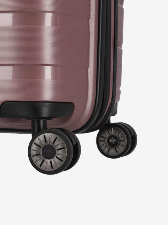 Travelite Air Base L Suitcase Rosa