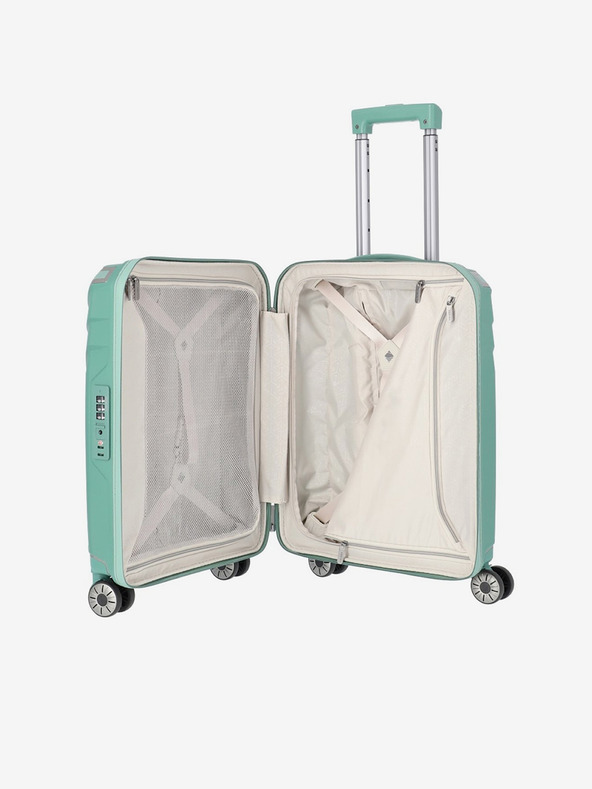 Travelite Elvaa 4w S Suitcase Verde