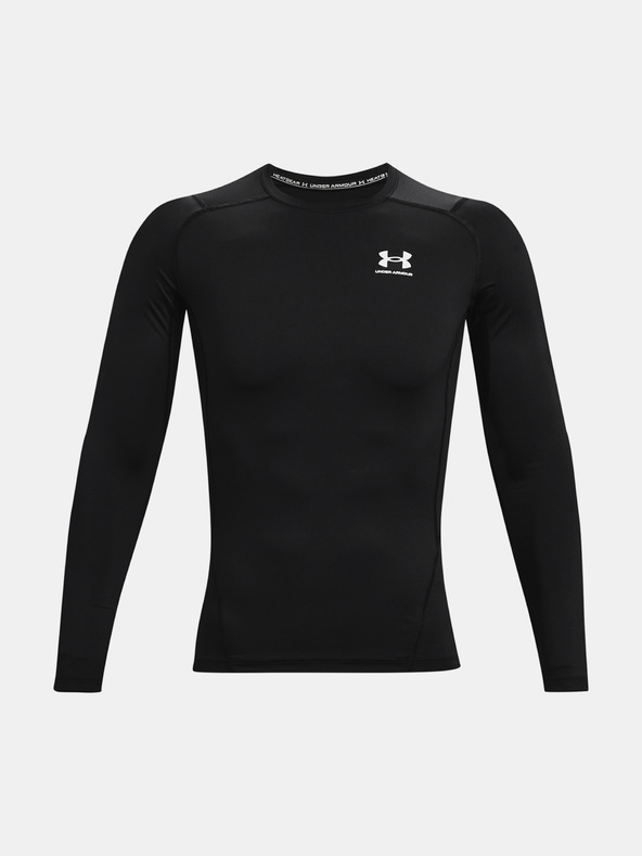 Under Armour UA HG Armour Comp LS - černá T-shirt Negro