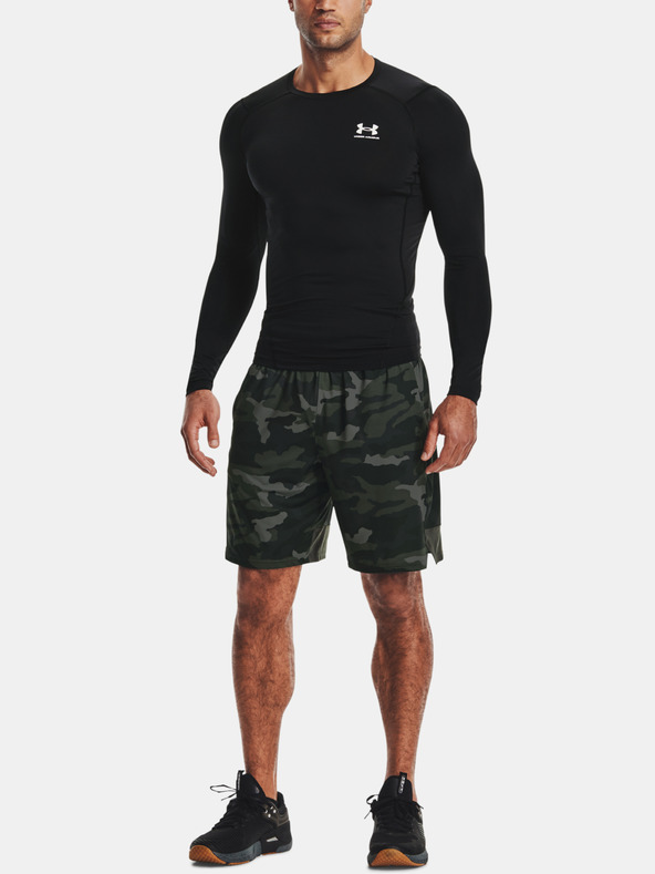 Under Armour UA HG Armour Comp LS - černá T-shirt Negro