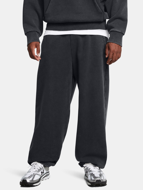 Under Armour UA Icon HWT Flc Wash OS Pa Trousers Negro