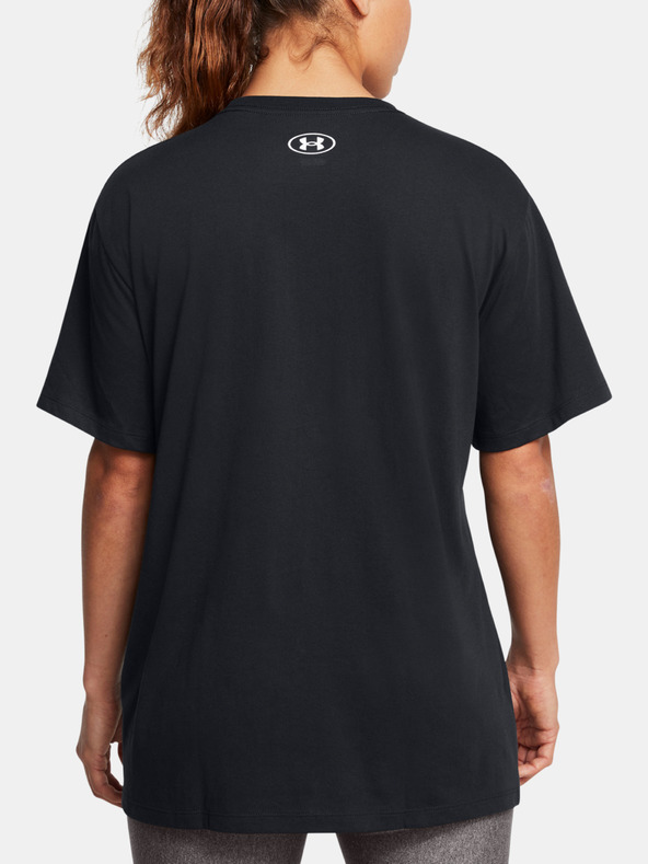 Under Armour UA W Bfos Logo SS T-shirt Negro