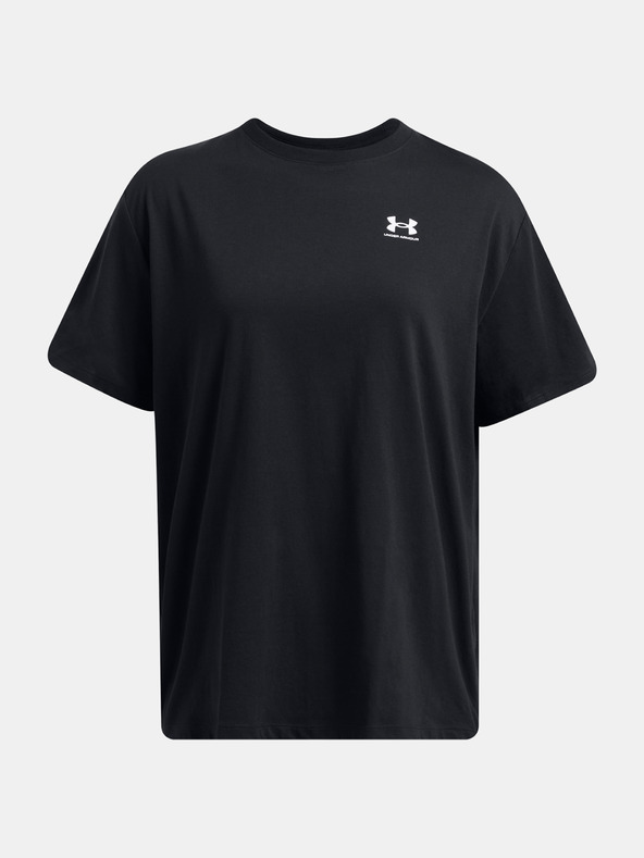 Under Armour UA W Bfos Logo SS T-shirt Negro