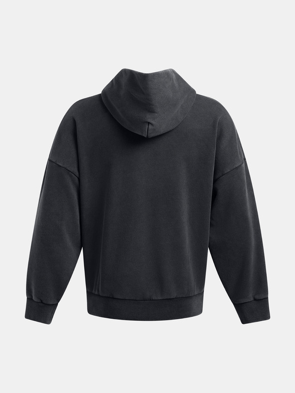 Under Armour UA Icon HWT Flc Wash OS Hood Sweatshirt Negro