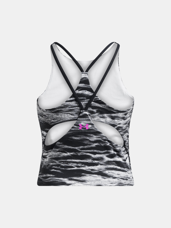 Under Armour Project Rock Lets Go Bench To Beach Printed Top Negro