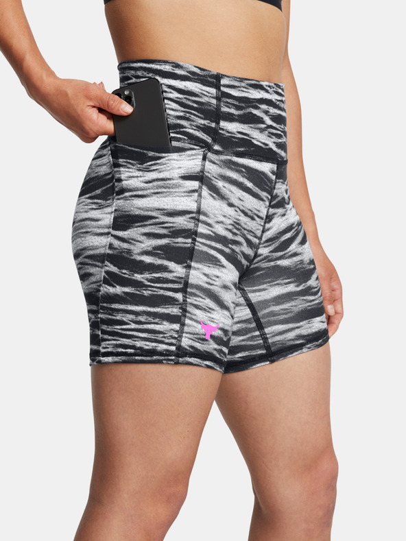 Under Armour Project Rock Lets Go Bench To Beach Middy Shorts Negro