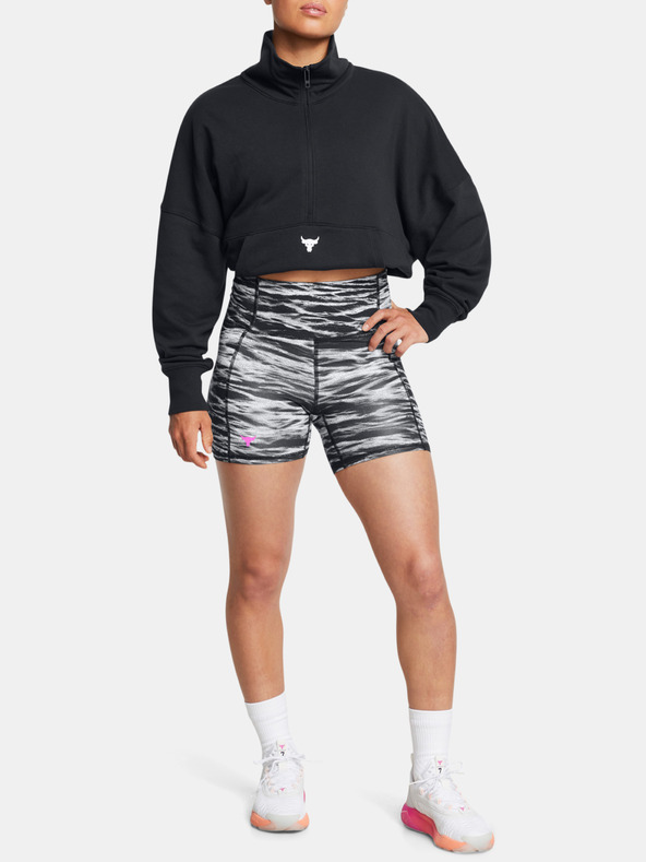 Under Armour Project Rock Lets Go Bench To Beach Middy Shorts Negro