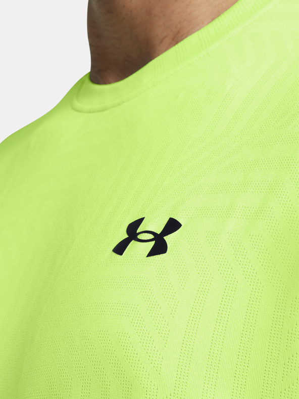 Under Armour UA Tech Vent Geotessa SS T-shirt Verde