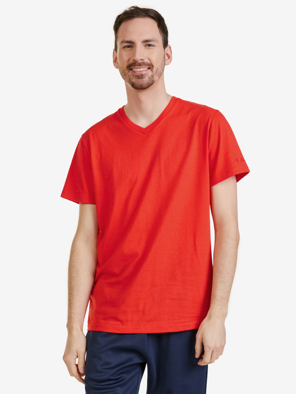 Sam 73 Leonard T-shirt Rojo