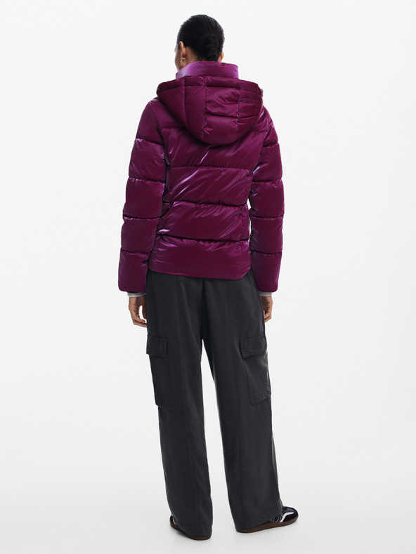 Desigual Flam Winter Jacket Violeta