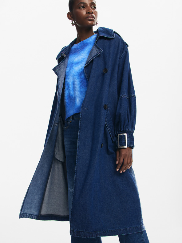 Desigual Berlin Coat Azul