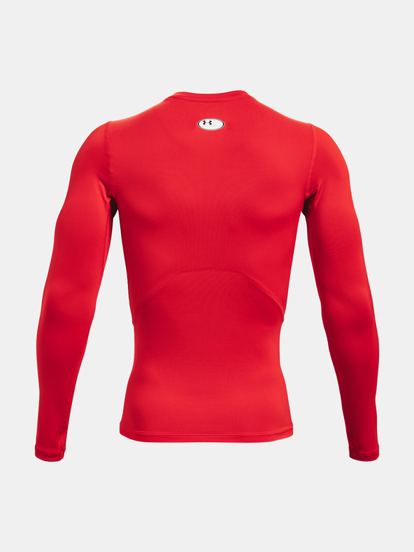 Under Armour UA HG Armour Comp LS T-shirt Rojo