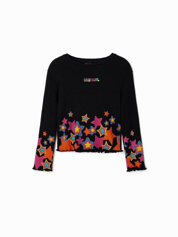 Desigual Chantal Kids T-shirt Negro