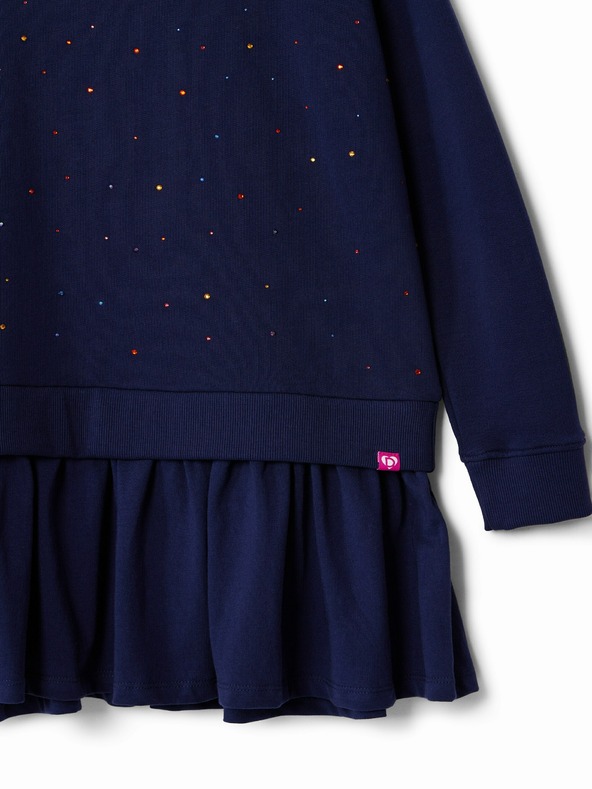 Desigual Alessia Kids Dress Azul