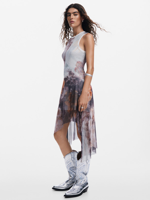 Desigual Arena Dresses Blanco