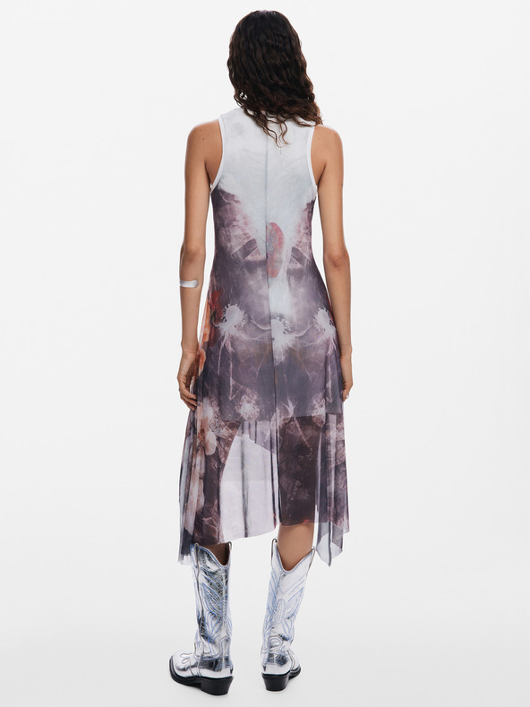 Desigual Arena Dresses Blanco