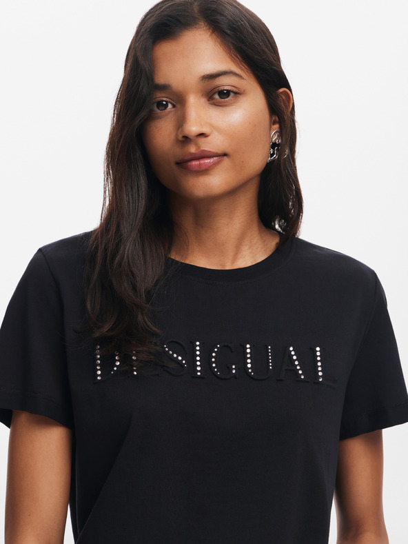 Desigual Brandy T-shirt Negro