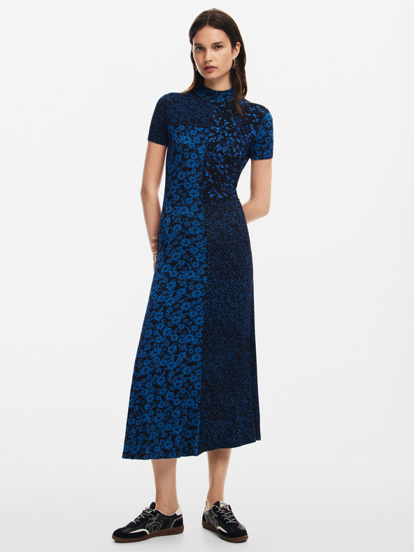 Desigual Patchsi Dresses Azul