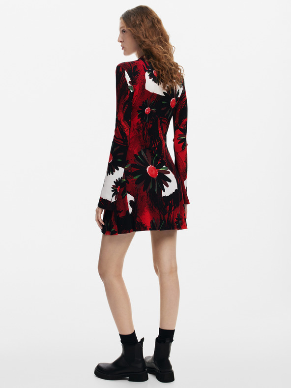 Desigual Nantes Lacroix Dresses Rojo