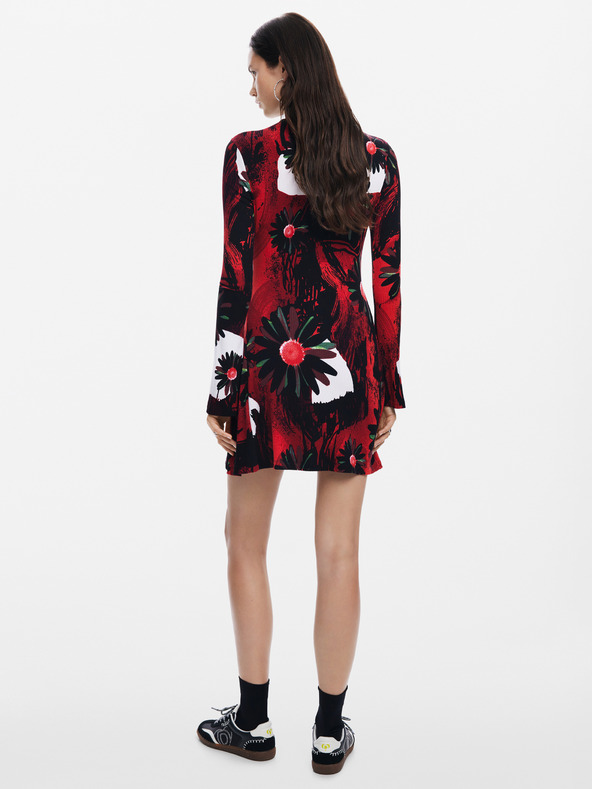 Desigual Nantes Lacroix Dresses Rojo