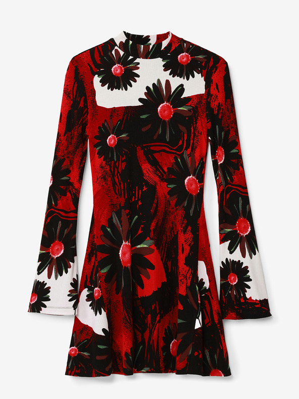 Desigual Nantes Lacroix Dresses Rojo