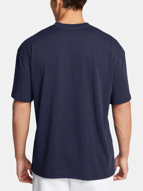 Under Armour UA M HW OS Branded SS T-shirt Azul