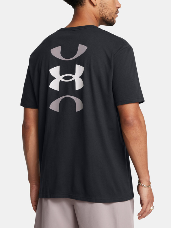 Under Armour UA Bball Logo Court SS T-shirt Negro